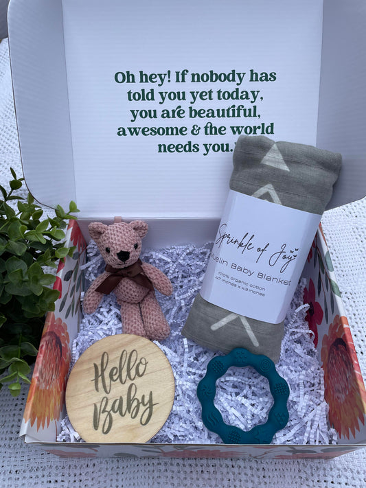 Box of Joy - New Baby Boy Mini