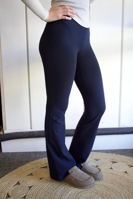 Groove Pant SHR Flare Pant *Nulu™ 32.5" - Navy