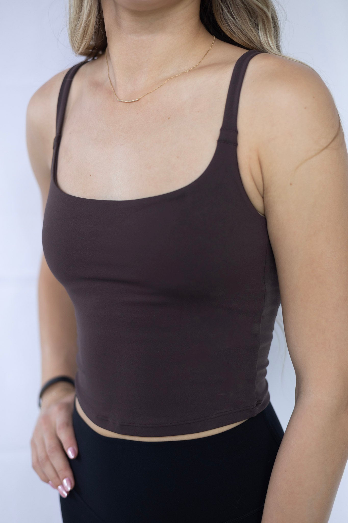 Cloud II Scoop Tank - Espresso