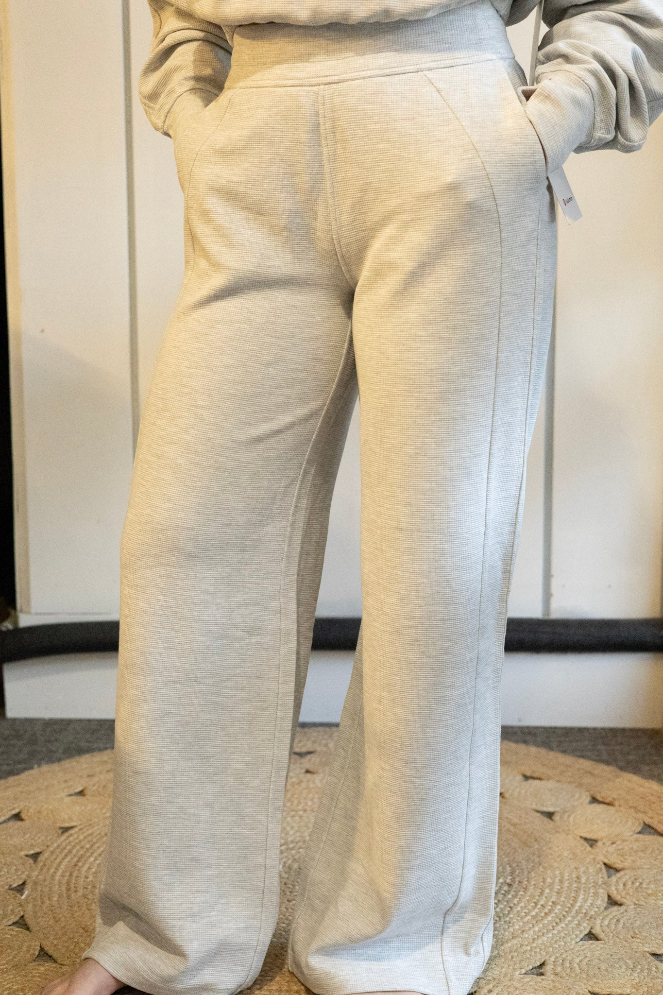 Scuba MR Wide-Leg Pant *Waffle - HCULG
