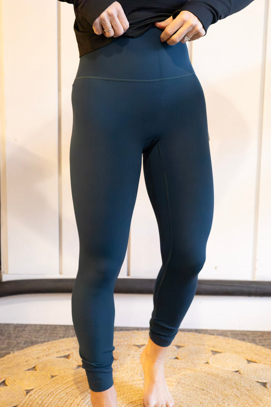 Align No Line HR Pant 25" - Indochine Blue