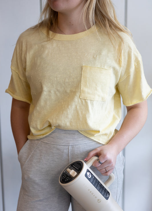 Everyday Pocket Tee - Sunnyside
