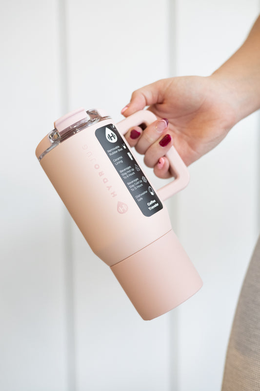 Dusty Rose HydroJug 20 oz Traveler Coffee Mug