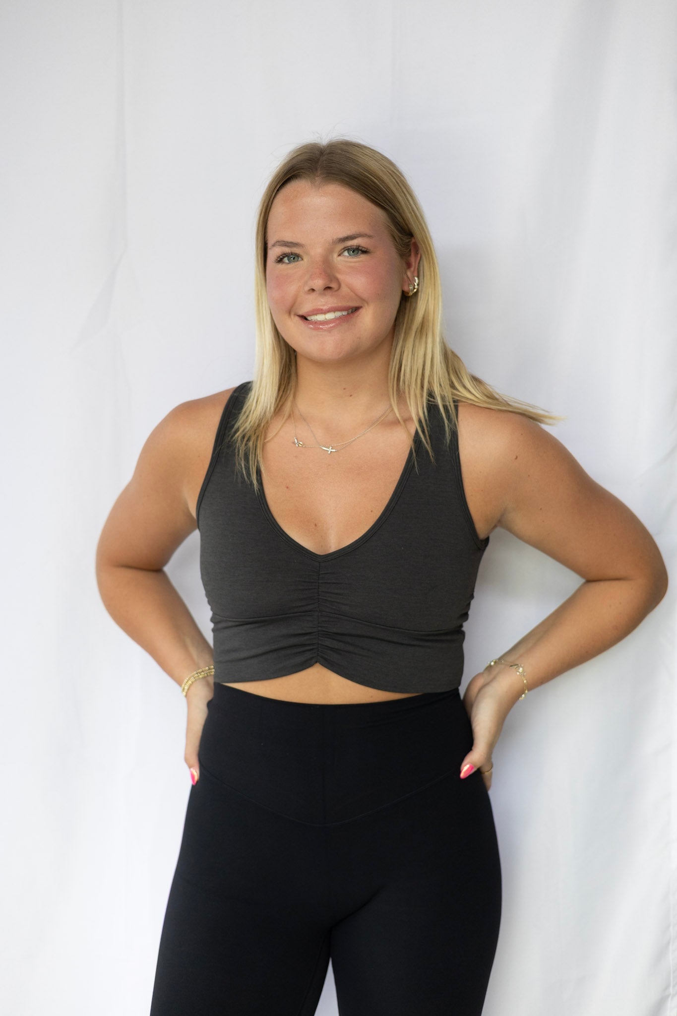 Vitality Daydream Gather Bra - Midnight Marl