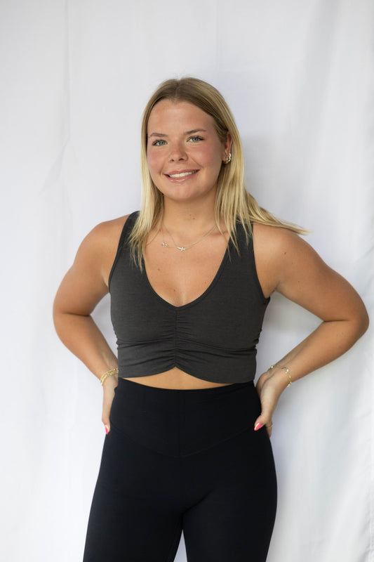 Vitality Daydream Gather Bra - Midnight Marl