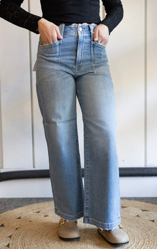 Valley Girl HR Patch Pocket Ankle - Fave