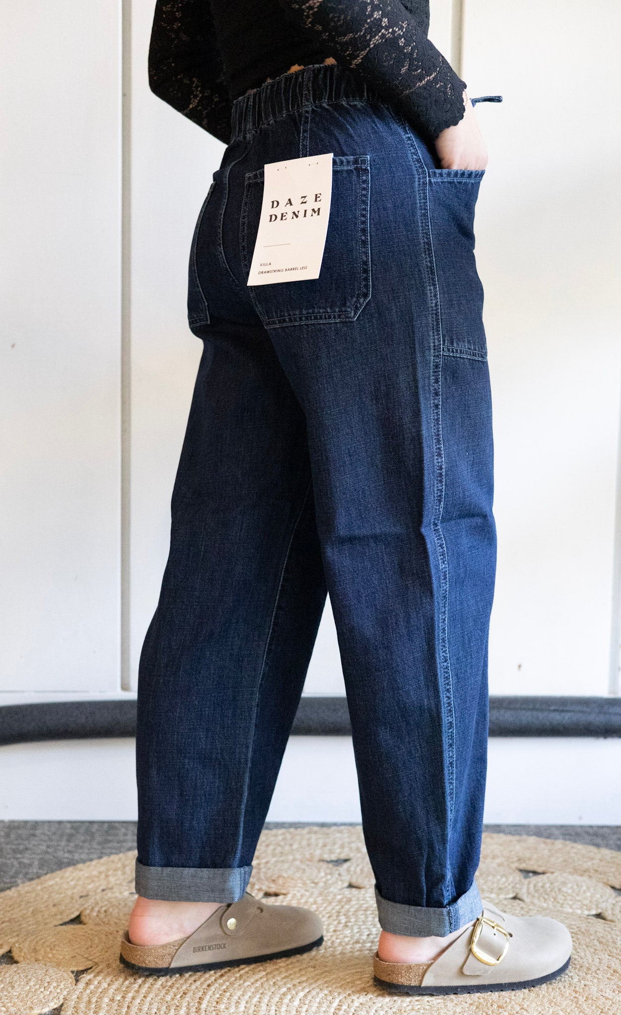 Villa Drawstring Barrel - Blue Mood