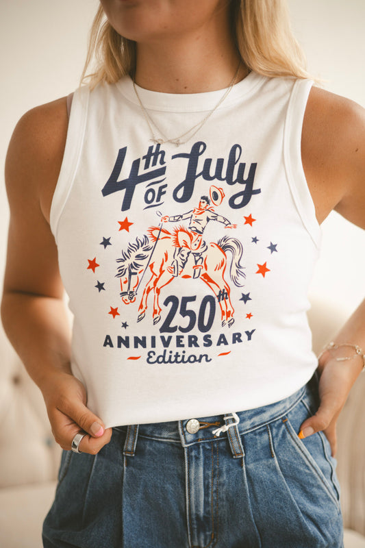 USA 250th Anniversary Edition Tank - White