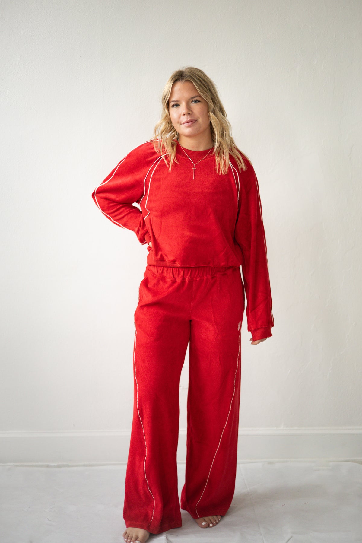 Chalet All Day Pant - Candy Apple