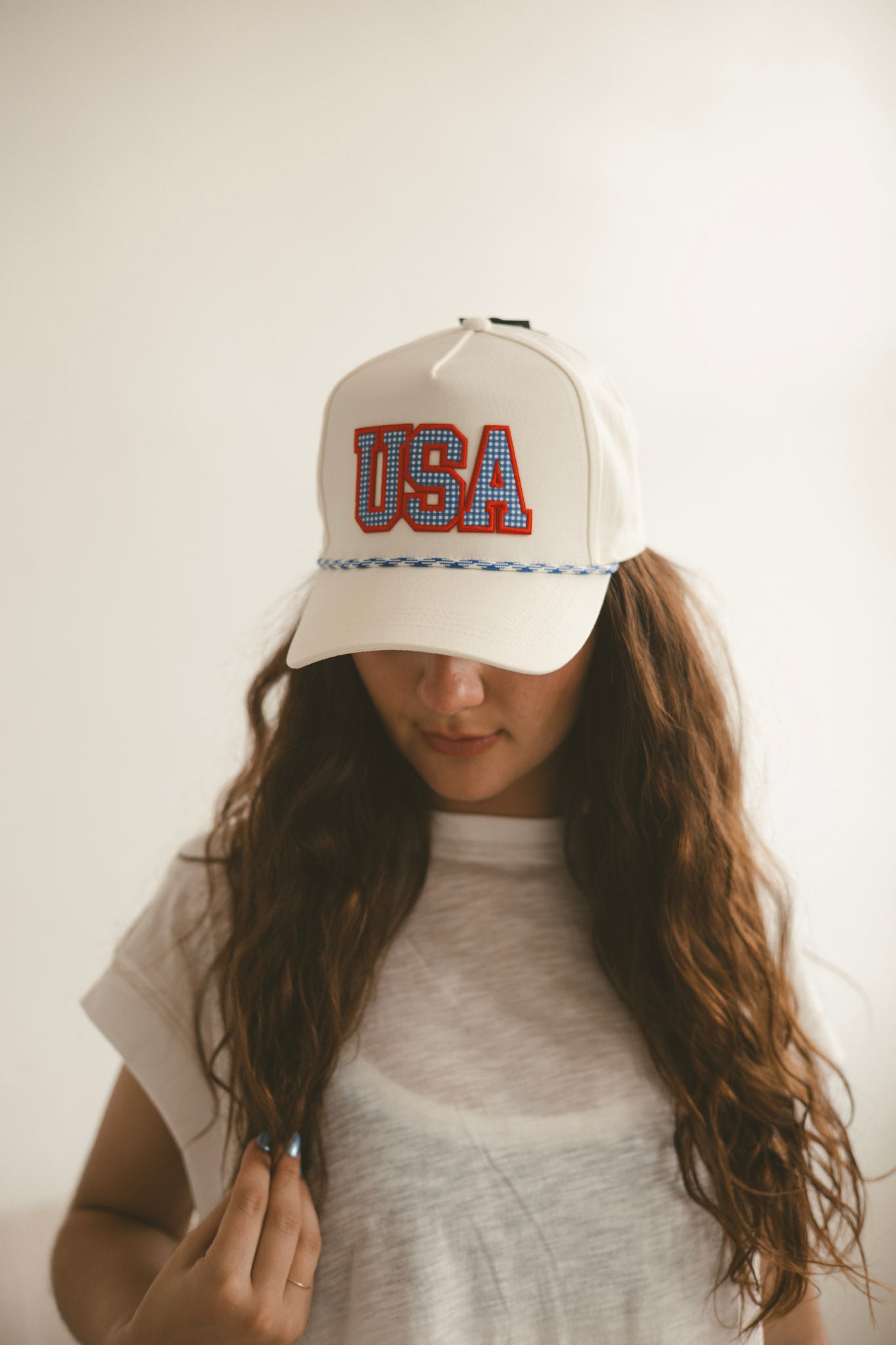 USA Patch Rope Trucker Hat