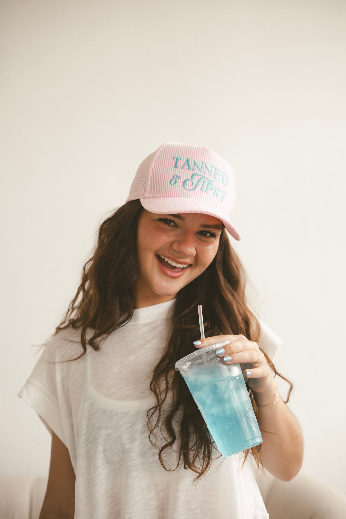 TANNED & TIPSY Trucker Hat
