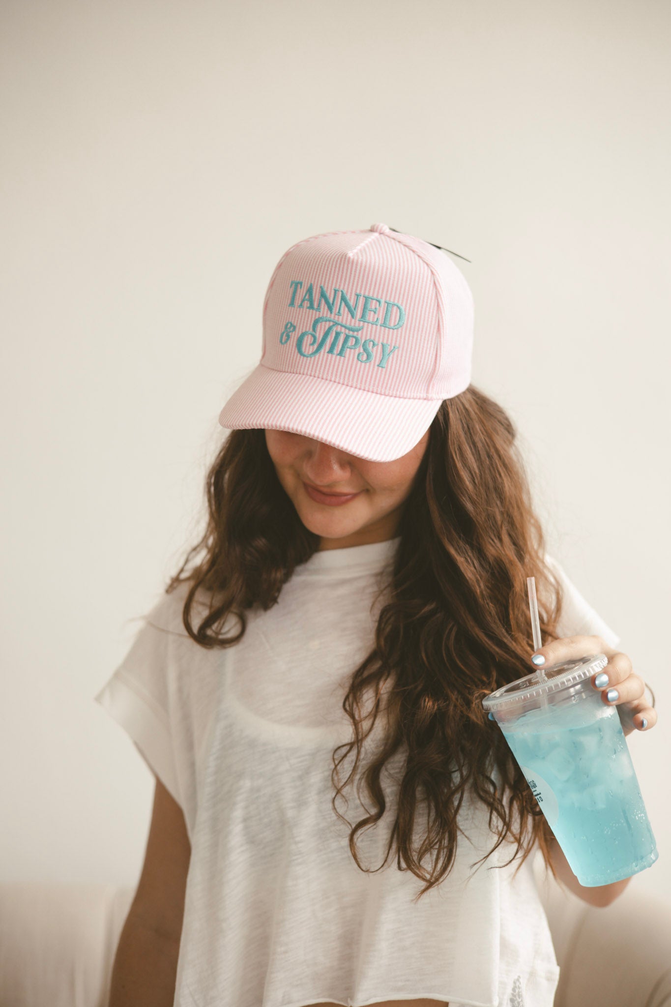 TANNED & TIPSY Trucker Hat