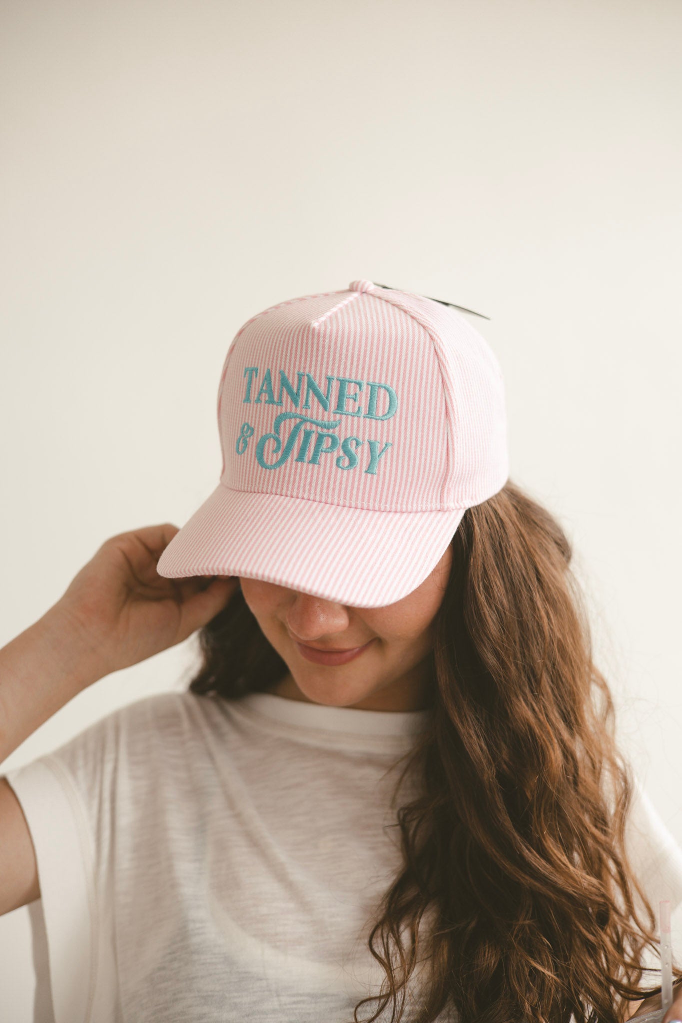 TANNED & TIPSY Trucker Hat