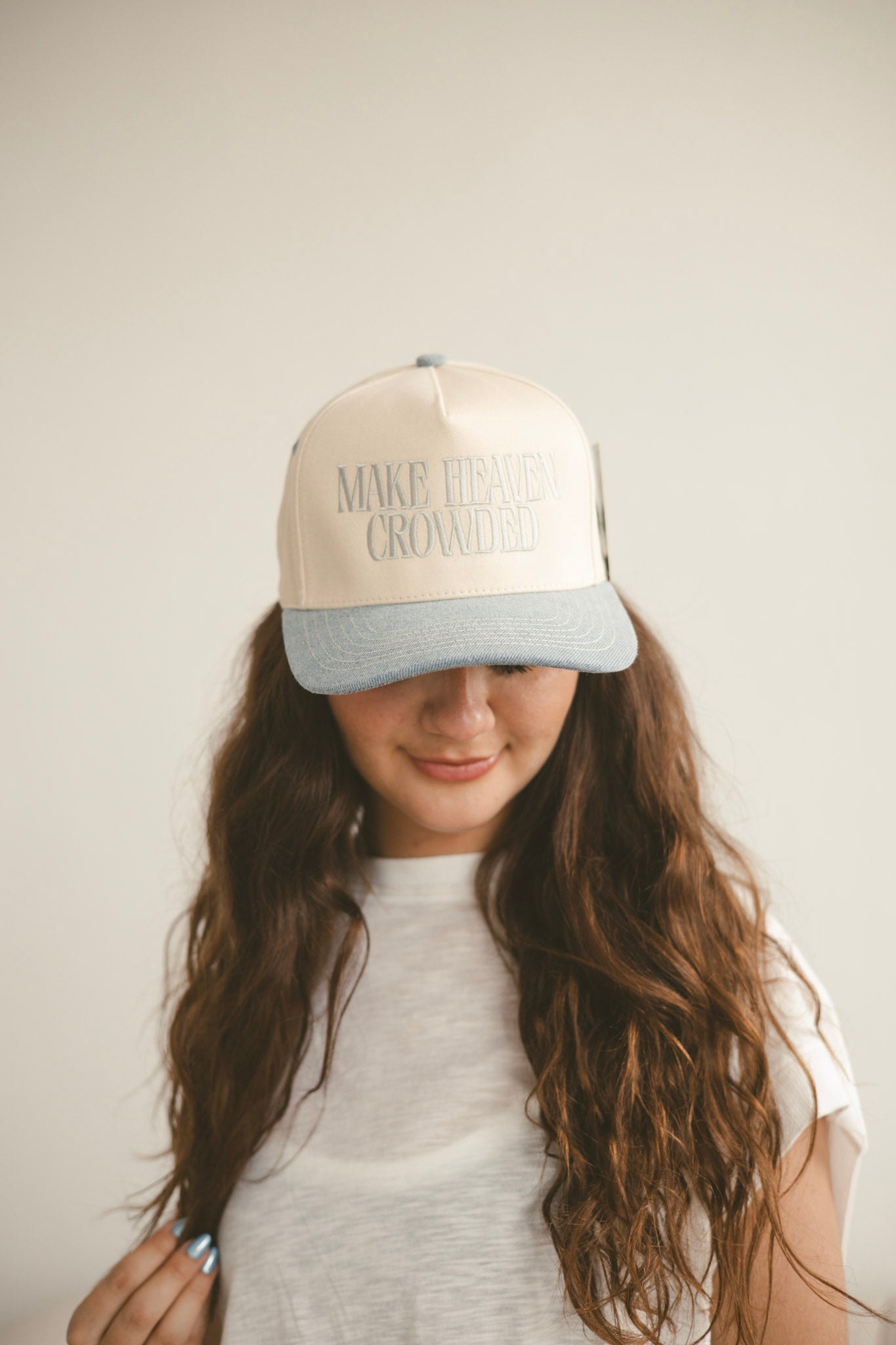 MAKE HEAVEN CROWDED Baseball Cap