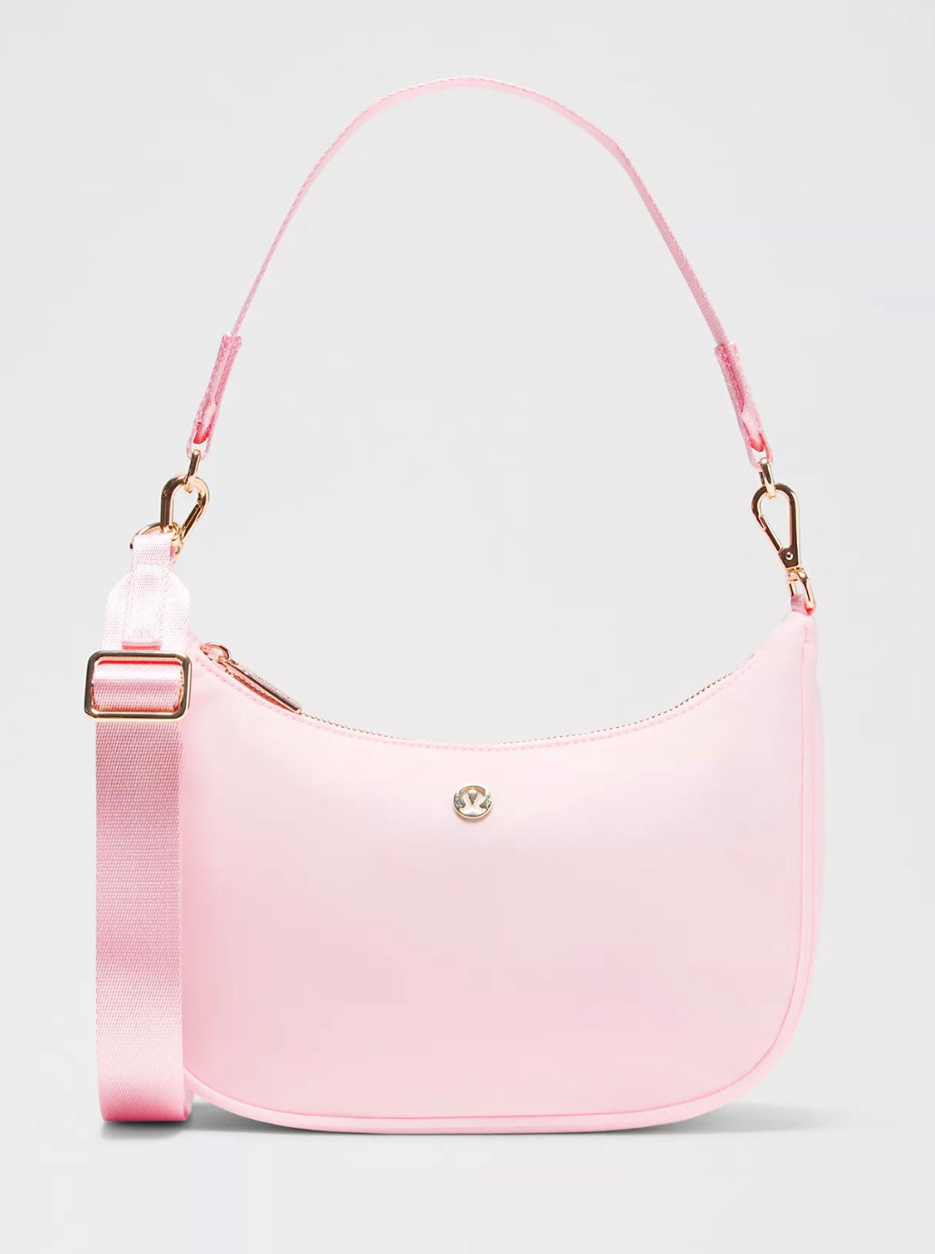City Essentials Small Shoulder Bag - Pink/Gold