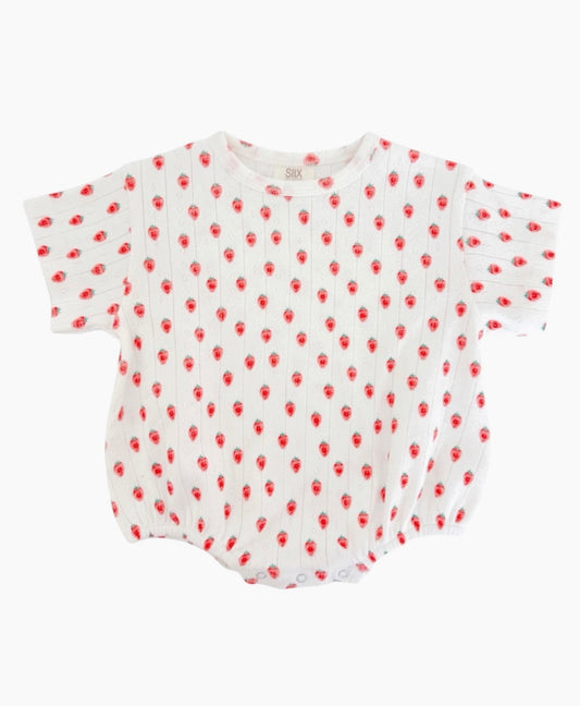 Strawberry Organic T-Shirt Bubble