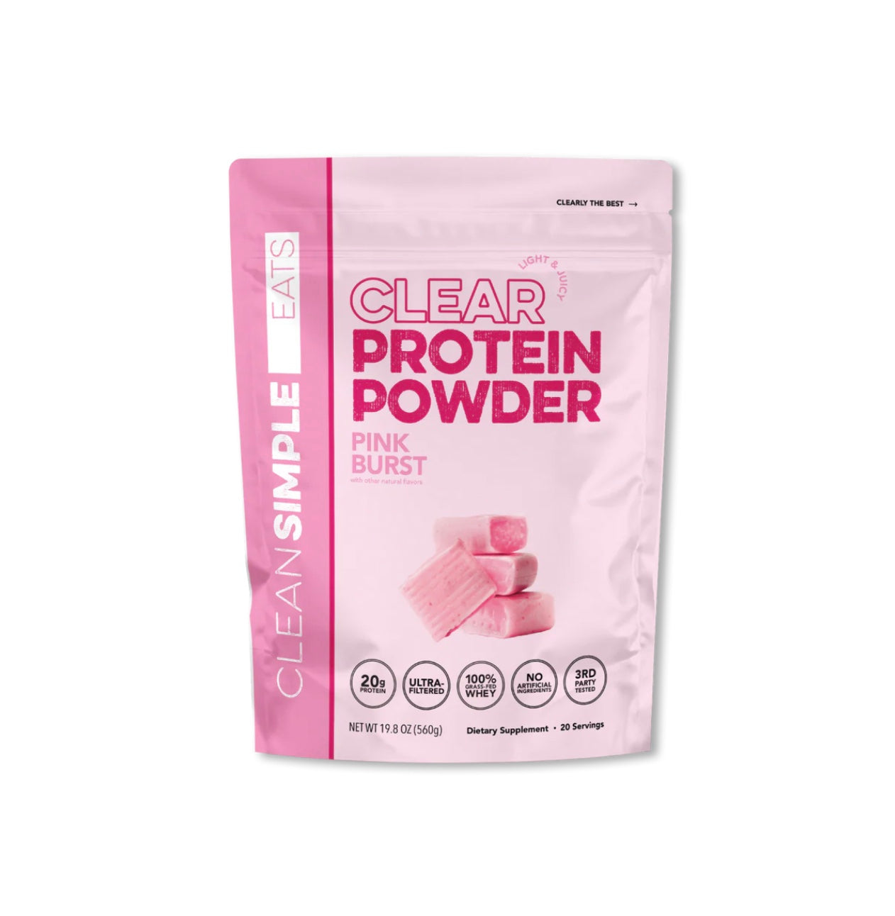 CSE Clear Protein Powder 20 Servings