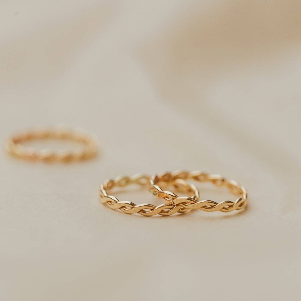 Laurel Ring - Gold Filled / 7