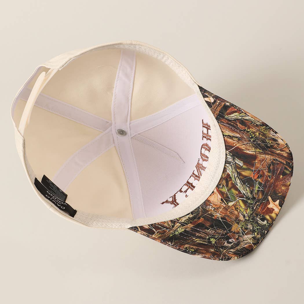 Honey Camo Hat