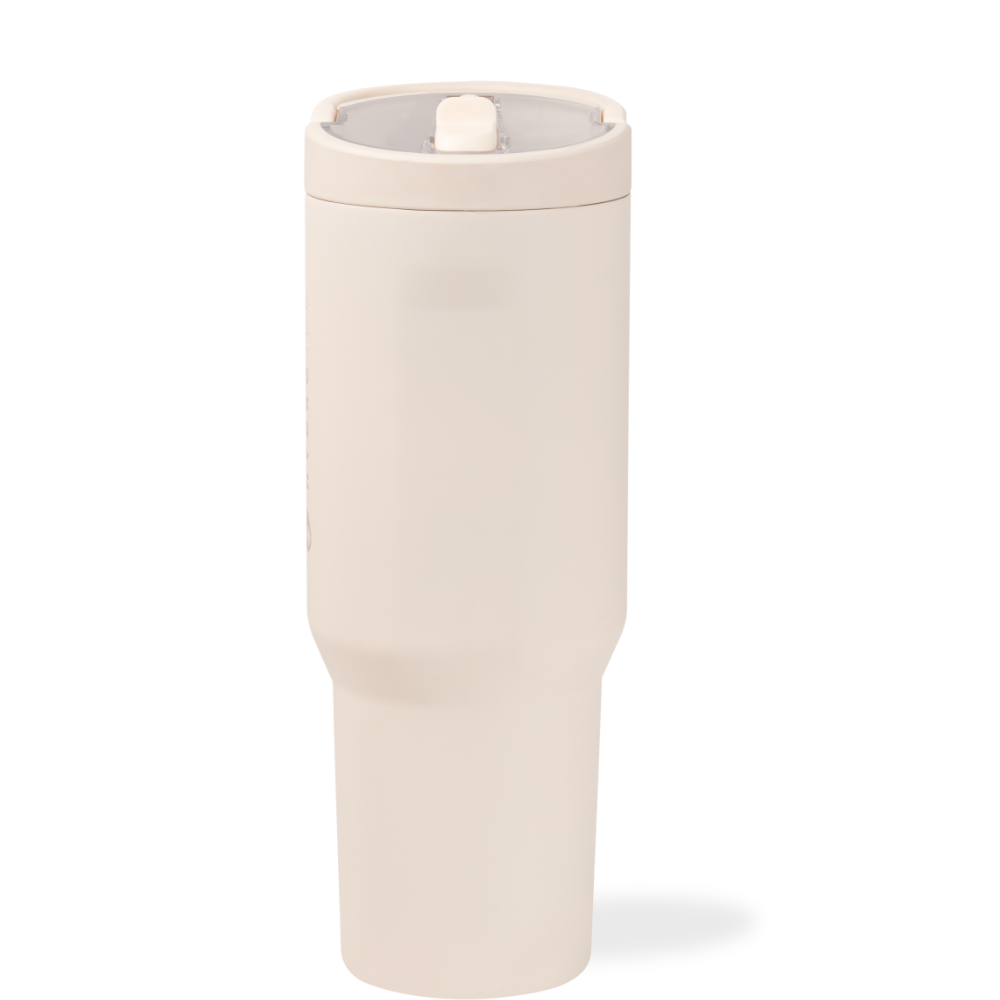 32oz Sport Bottle - Cream