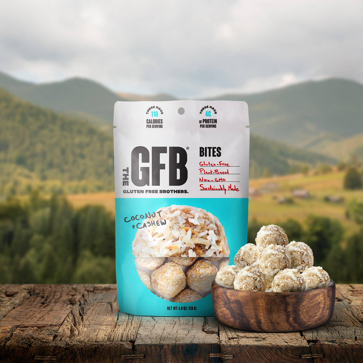 Coconut Cashew Protein Bites