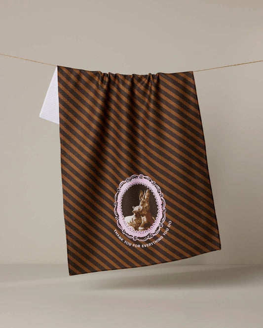 Strong and Caring Tea Towel