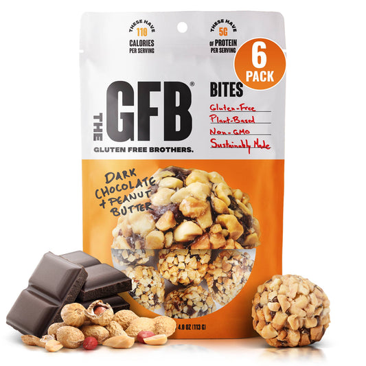 Dark Chocolate Peanut Butter Protein Bites