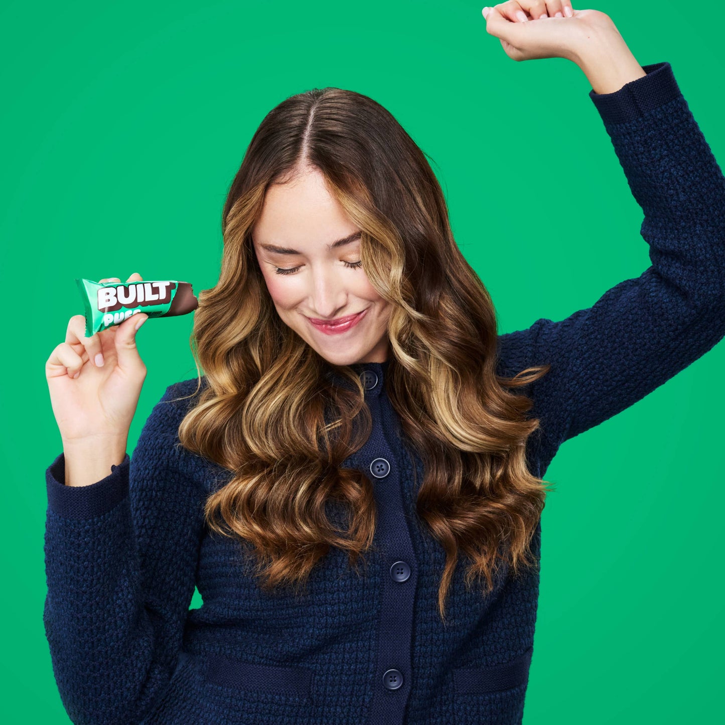 Built Single Puff Protein Bar - Mint Chip