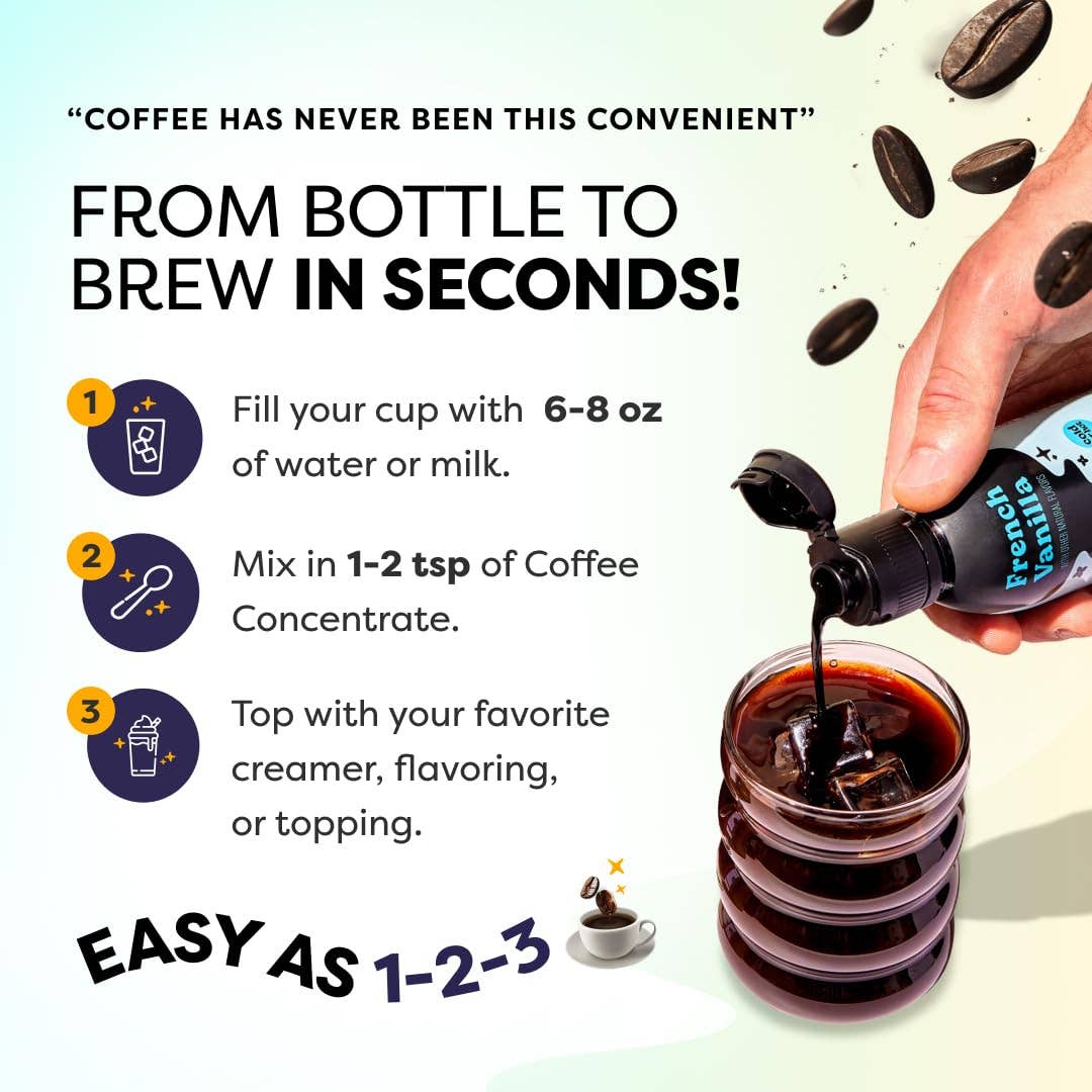 Javvy Decaf Cold Brew Coffee Concentrate