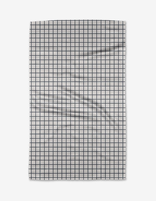 Grid Fall Tea Towel