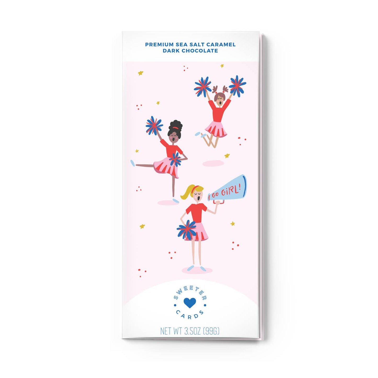YOU GO GIRL Chocolate-Filled Greeting Card