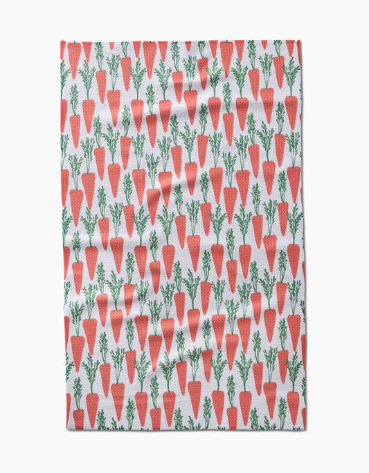 Spring Carrot Hill Tea Towel