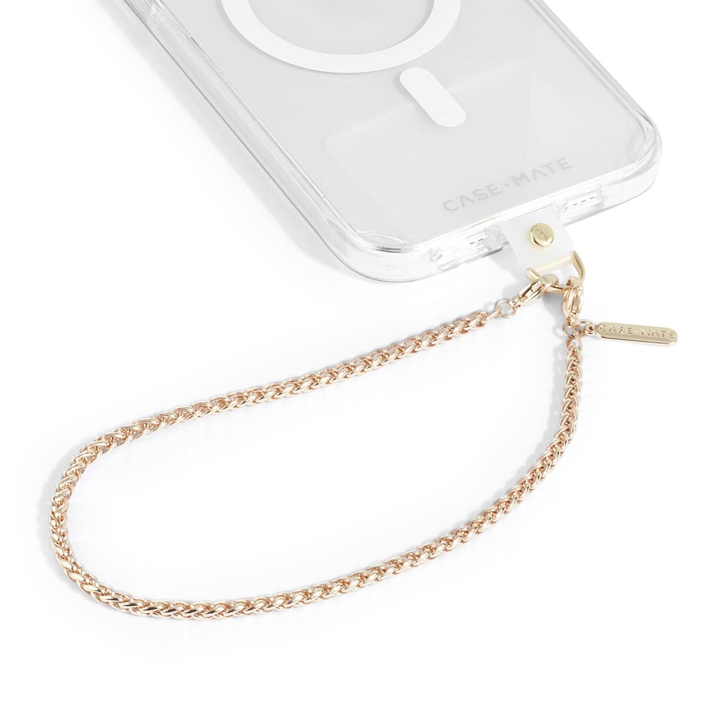 Dainty Gold Chain Phone Charm