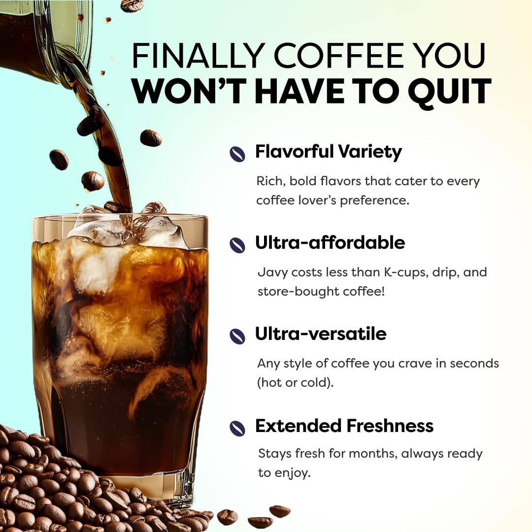 Javvy Decaf Cold Brew Coffee Concentrate