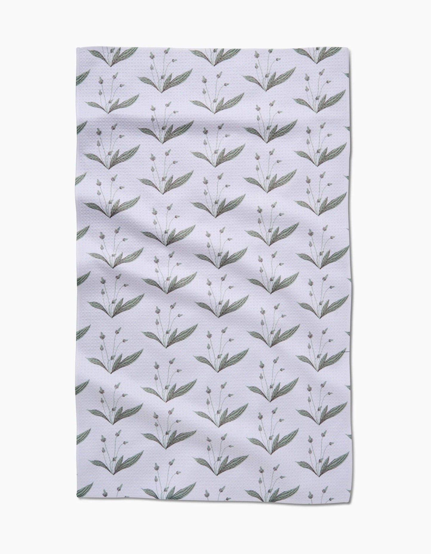 Wild Leaves Green Tea Towel