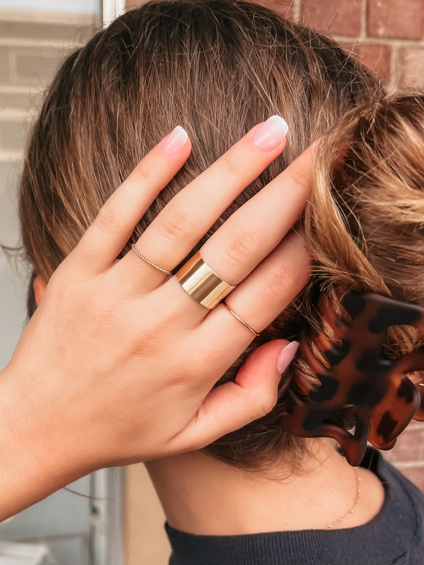 Rounded Stacking Ring - Gold Filled