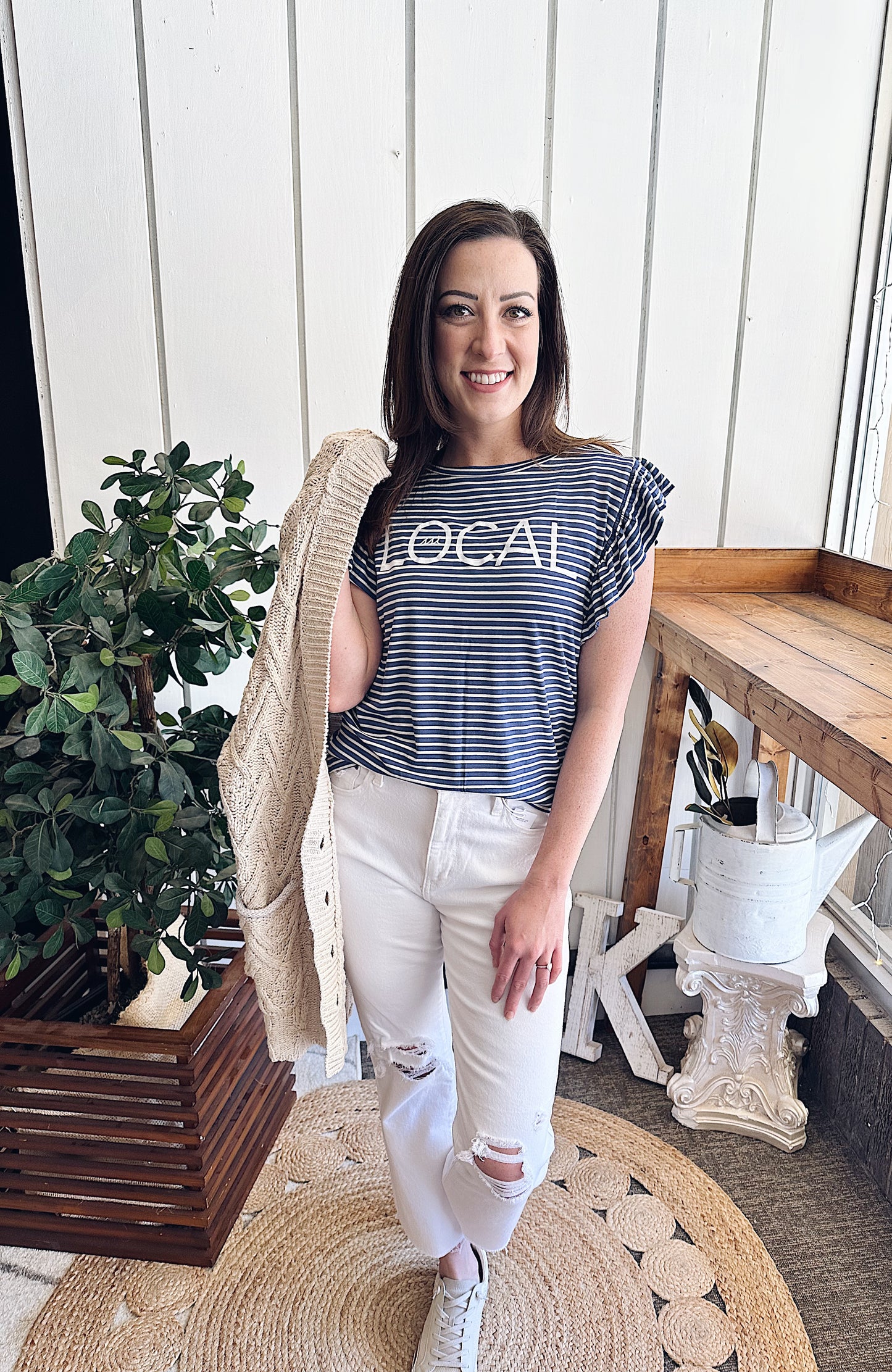 Local Ruffle Tee
