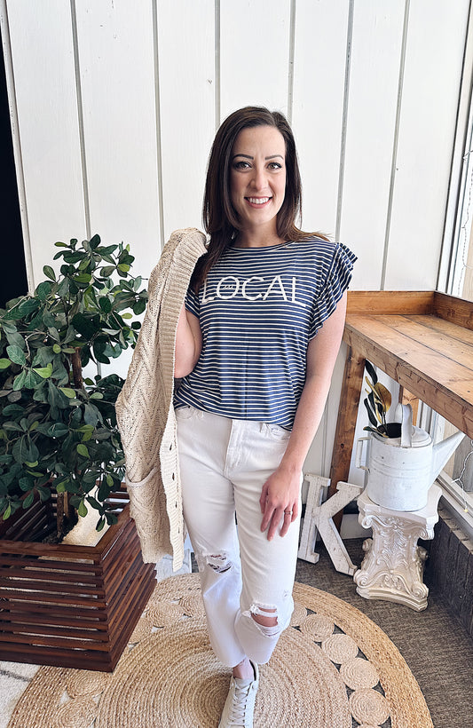 Local Ruffle Tee