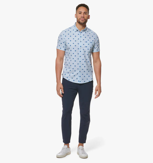 Leeward SS - Skyway Floral Dot