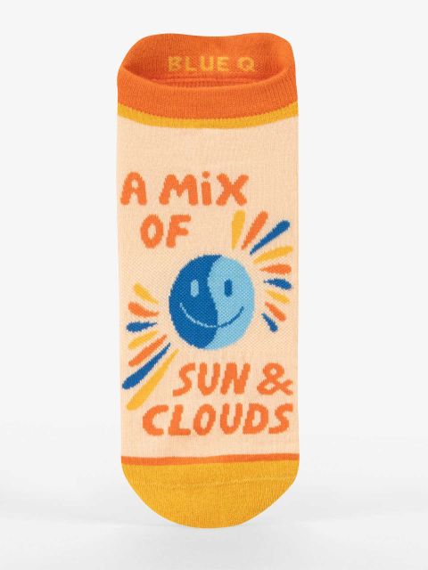 Blue Q Sneaker Socks