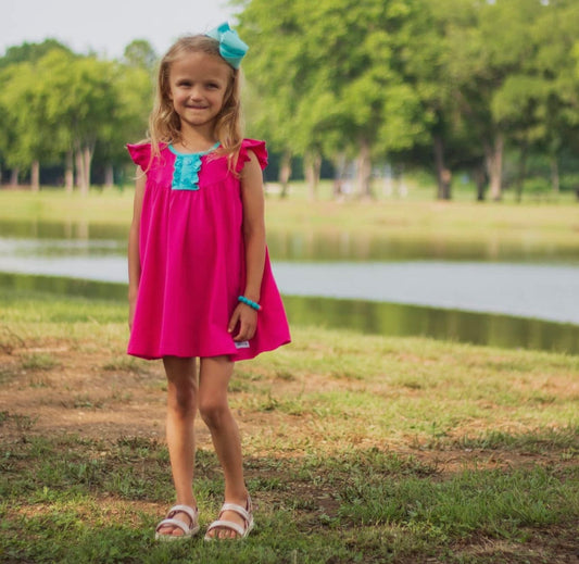 Fuchsia Dreams Pretty Pearl Dress