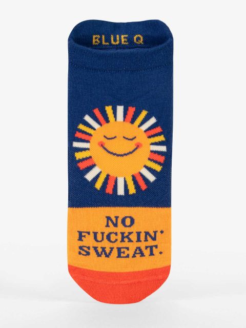 Blue Q Sneaker Socks