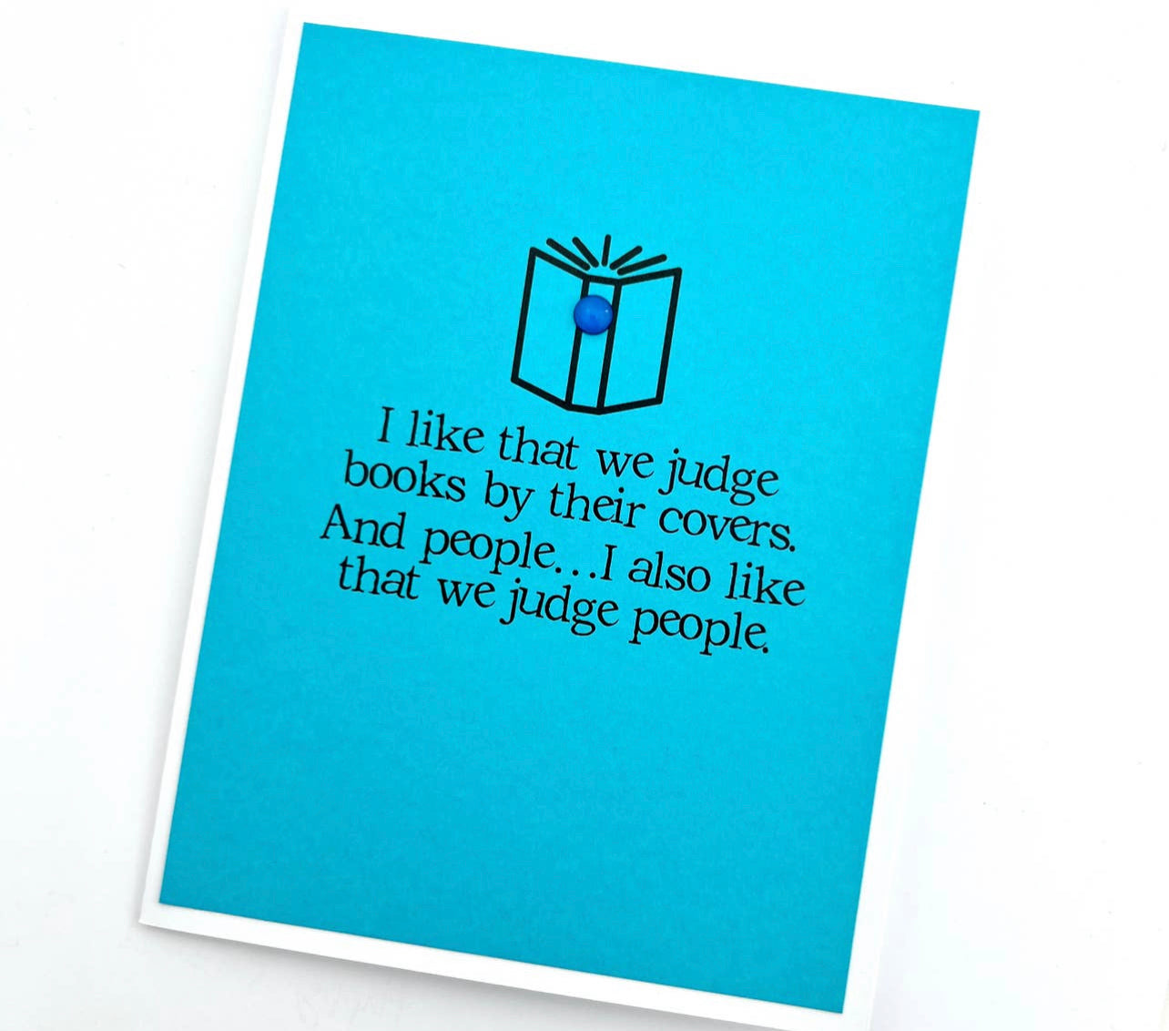 Funny Friend Judge Books by their Cover