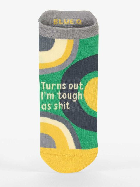 Blue Q Sneaker Socks