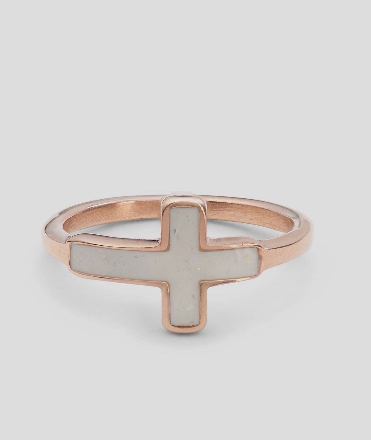 Enamel Cross Ring