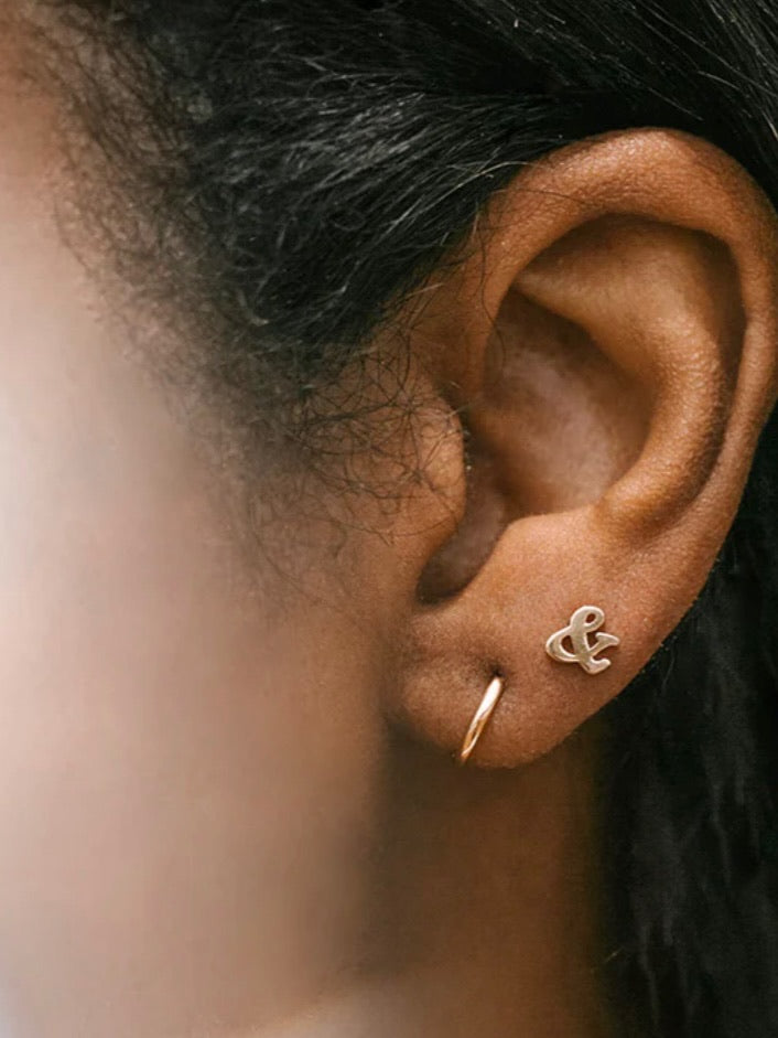 Mini Hoop Earrings - Gold Filled