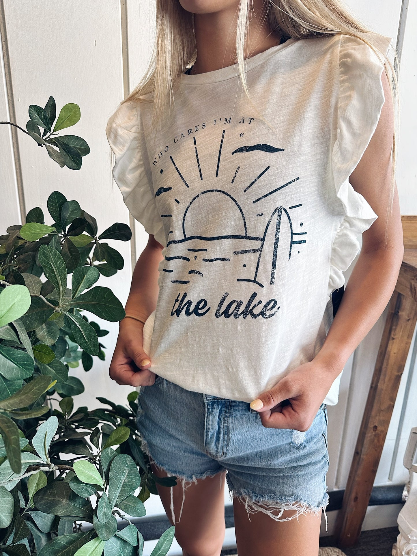 Who Cares Lake Tee