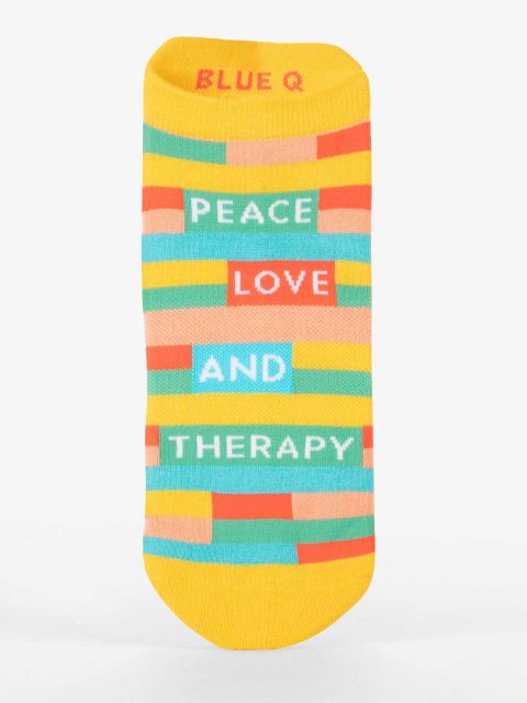 Blue Q Sneaker Socks