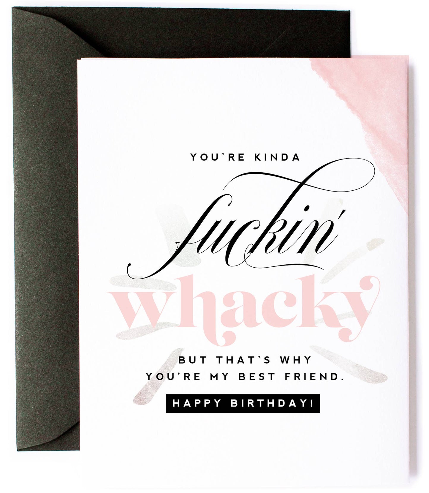 Whacky Best Friend - Birthday Card