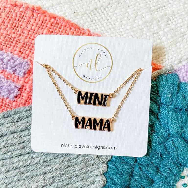 Mama + Mini Necklace Set